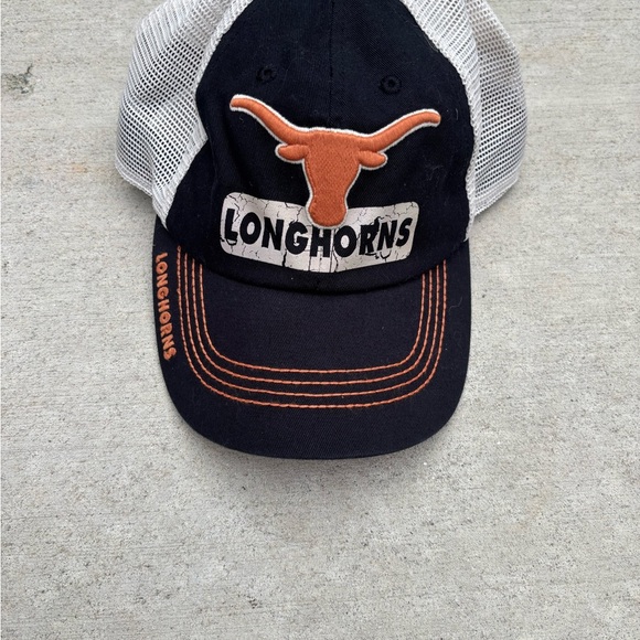 Longhorns Black and Orange Mesh Cap with adjustable strap. - Picture 1 of 5